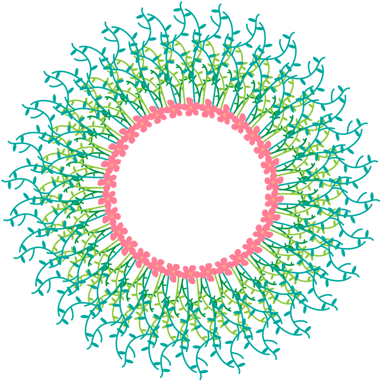 Чертеж Плоской Матрицы Гранулятора (1280x1280), Png Download