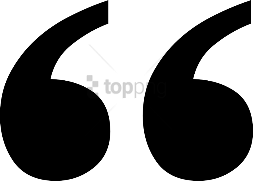 Download Free Png Download Double Quotation Marks Png Images Black