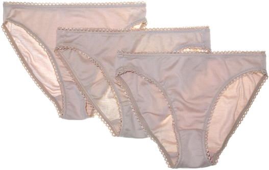 Set Of 3 Nude - Panties (600x600), Png Download