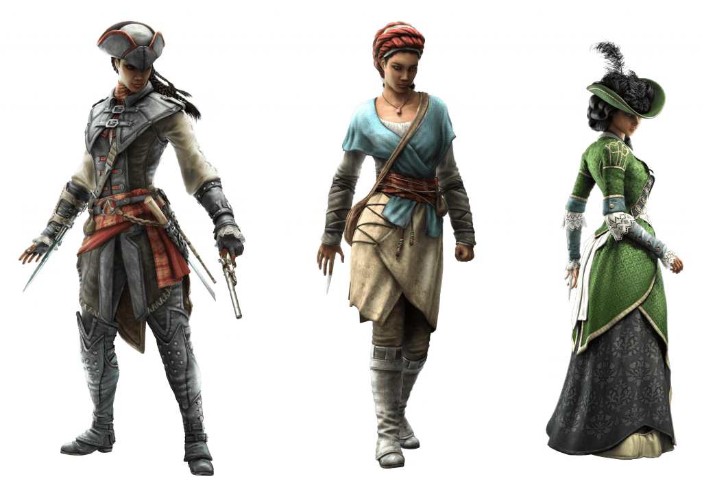 Aveline's Three Personas - Aveline De Grandpre Dress (1024x724), Png Download