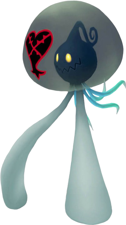 Kingdom Hearts Atlantica Heartless (535x880), Png Download