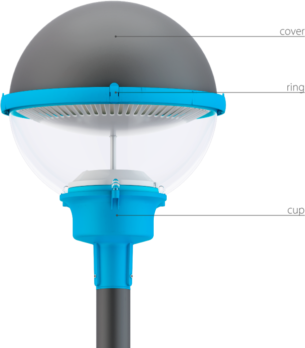 Globo A - Street Light (800x800), Png Download