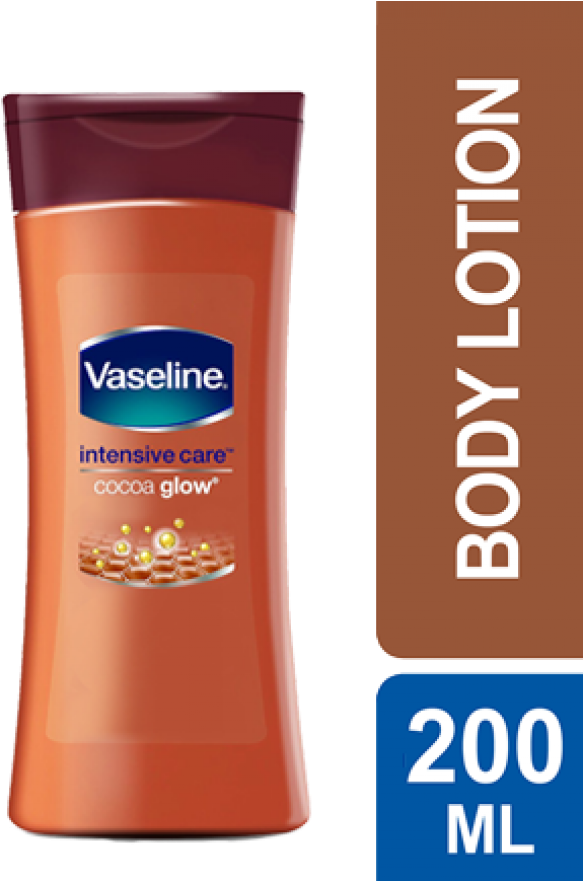 Vaseline Intensive Care Cocoa Glow Lotion (800x880), Png Download