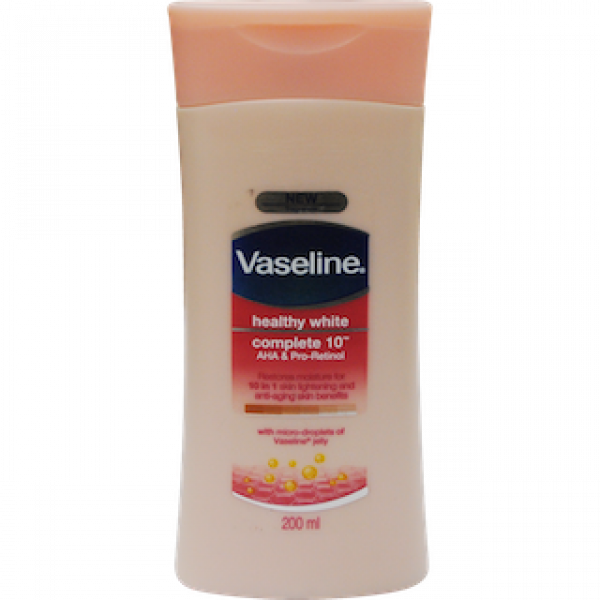 Vaseline Healthy White Spf 24 Body Lotion (600x600), Png Download
