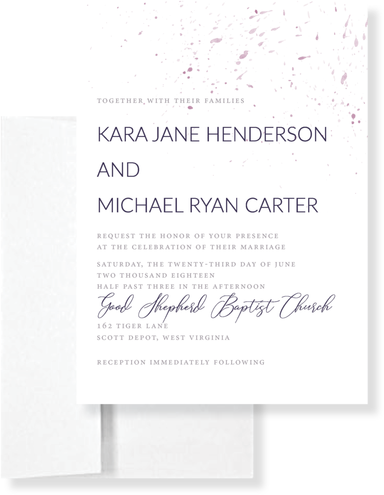 Purple Splash (1000x1400), Png Download