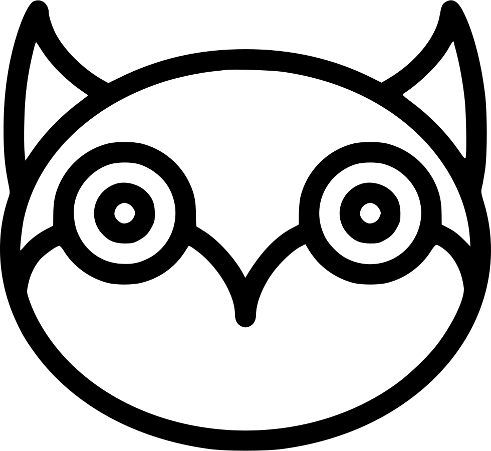 Png File Svg - Coruja Icon Png (980x900), Png Download
