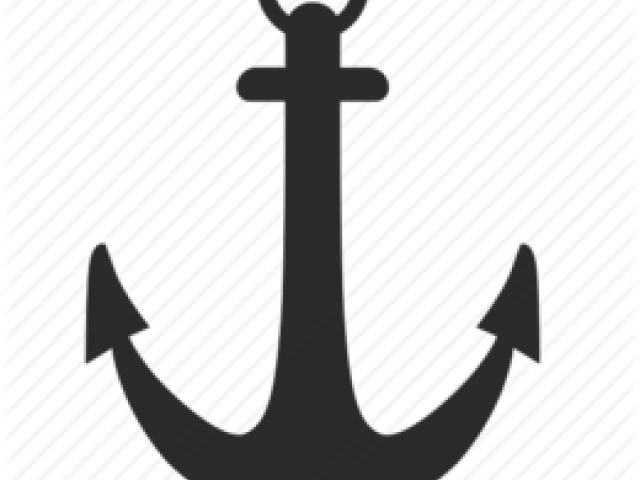 Navy Clipart Anchor Rope - Cross (640x480), Png Download