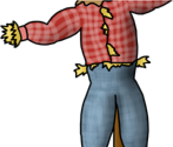 Scarecrow Clipart Transparent Background - Cartoon (640x480), Png Download