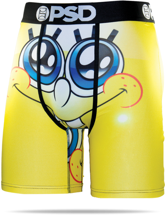 Spongebob Squarepants - Boxer Shorts (800x800), Png Download