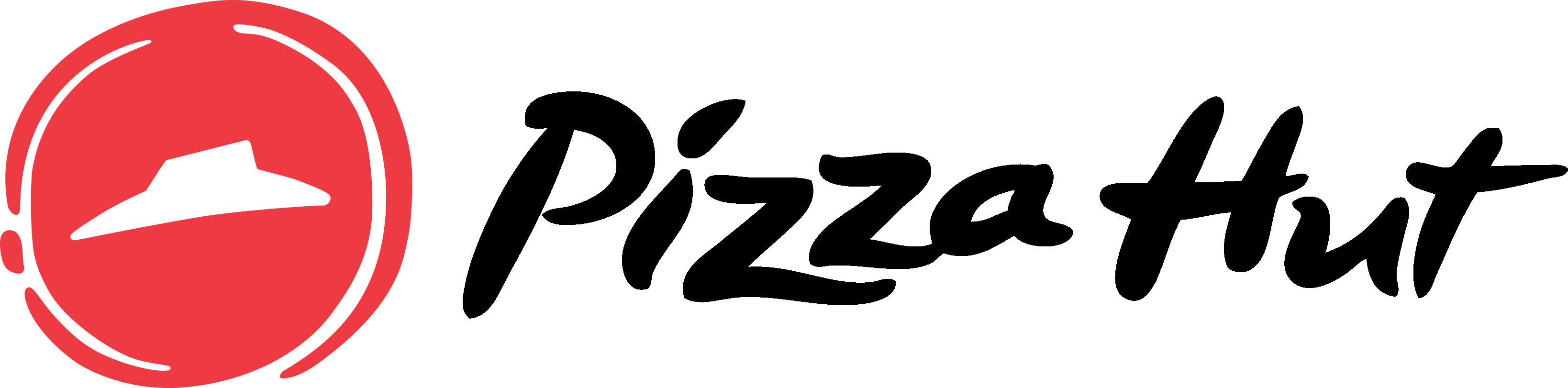 Community Partners - Pizza Hut Logo 2017 (3277x811), Png Download