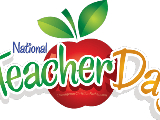 Green Day Clipart Teacher - Graphic Design (640x480), Png Download