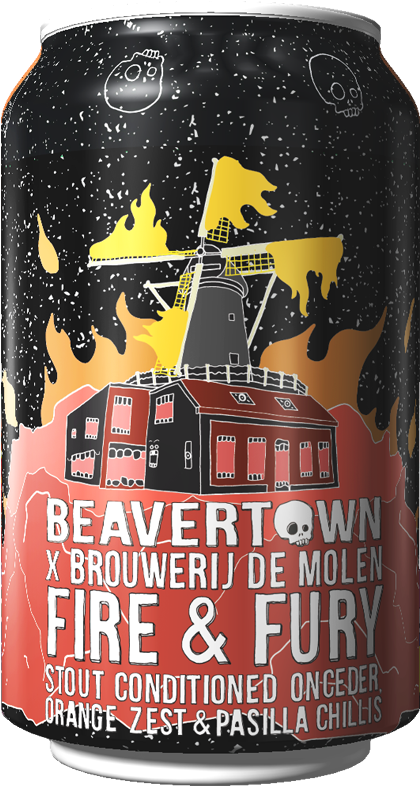 Beavertown Fire And Fury (860x860), Png Download