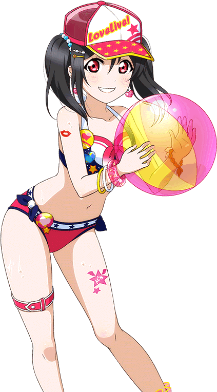 Transparent - Idolized - Transparent Summer Nico Yazawa (1024x1024), Png Download