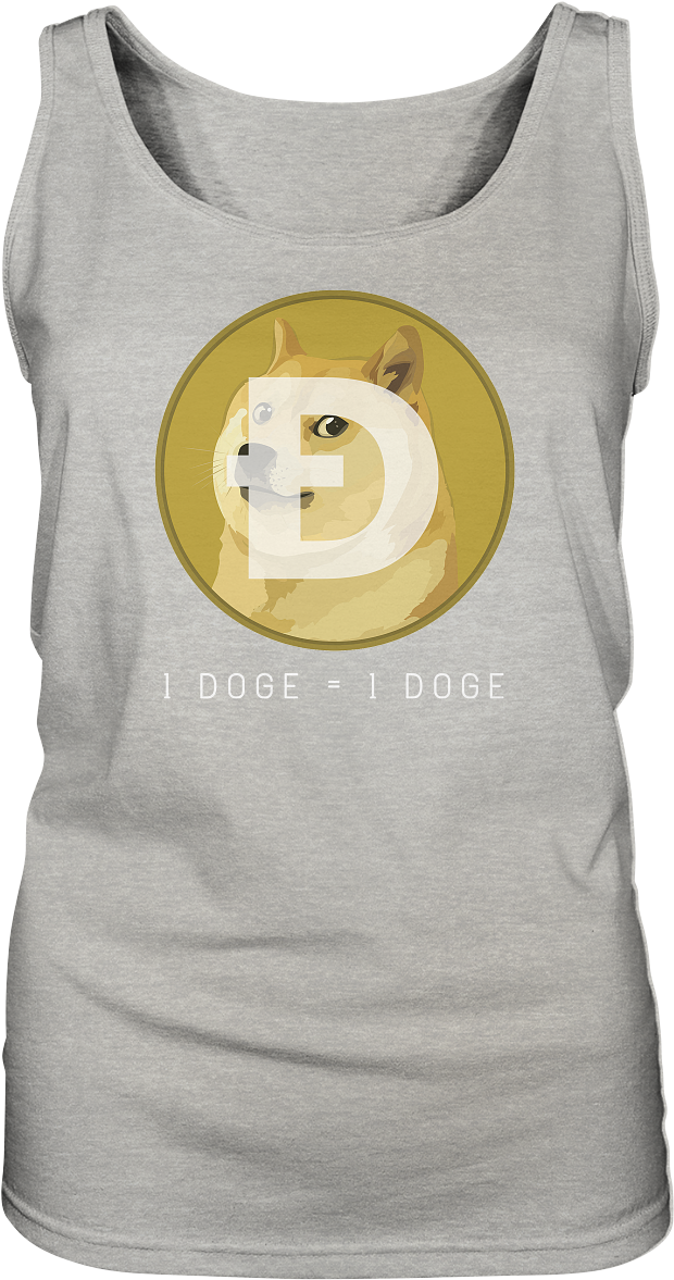 1 Doge = 1 Doge Ladies Tank-top - Punxsutawney Phil (1116x1184), Png Download