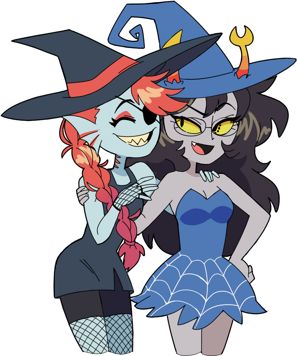 Undyne,undertale Serket,homestuck, - Undyne Vriska (1102x1272), Png Download