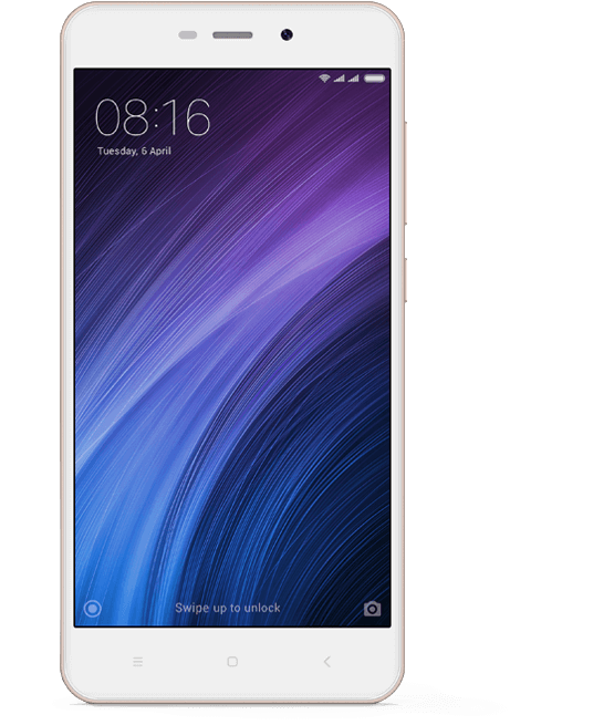Xiaomi Redmi 4a 32 Gb Gold Front - Mi 2016116 Price In India (710x710), Png Download