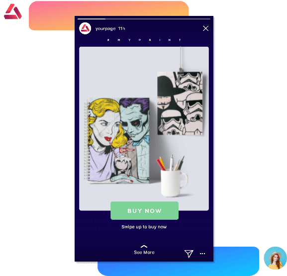 The Best Way To Sell Prints On Instagram - Smartphone (789x582), Png Download