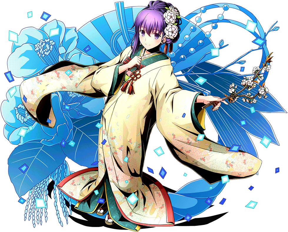 Stupid App Gaming Fate Stay/night X Divine Gate Collaboration - 間 桐 桜 着物 (1024x1024), Png Download
