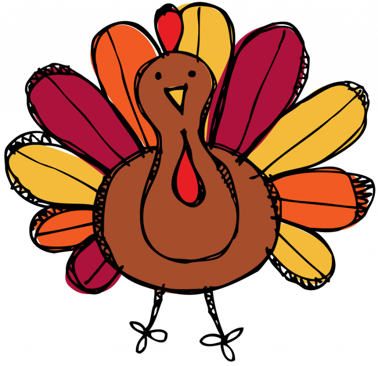 Cartoon Turkey Clipart Cartoon Turkey Clipart Free - Cute Clip Art Turkey (768x743), Png Download