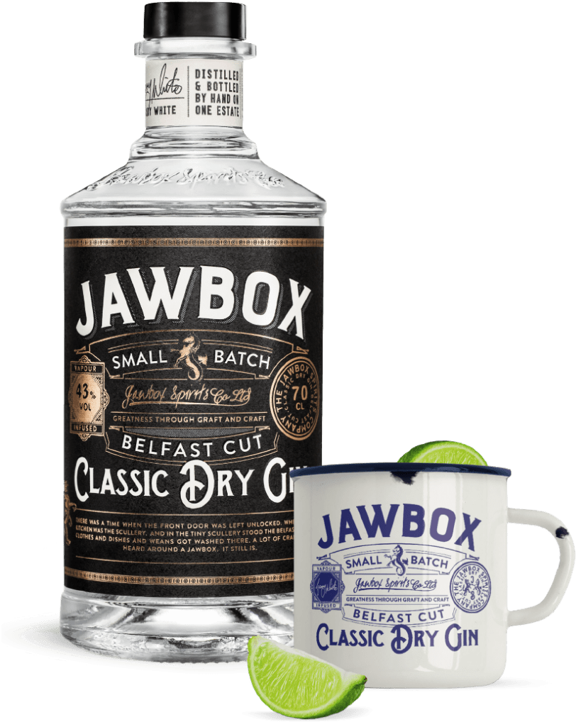 The Gin Is Distilled Just Outside Of Belfast, Which - Jawbox Gin (828x1024), Png Download