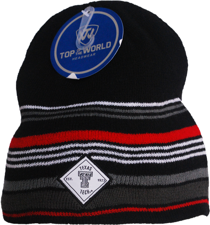 Avenue Black Stripe Beanie - Beanie (1024x1024), Png Download
