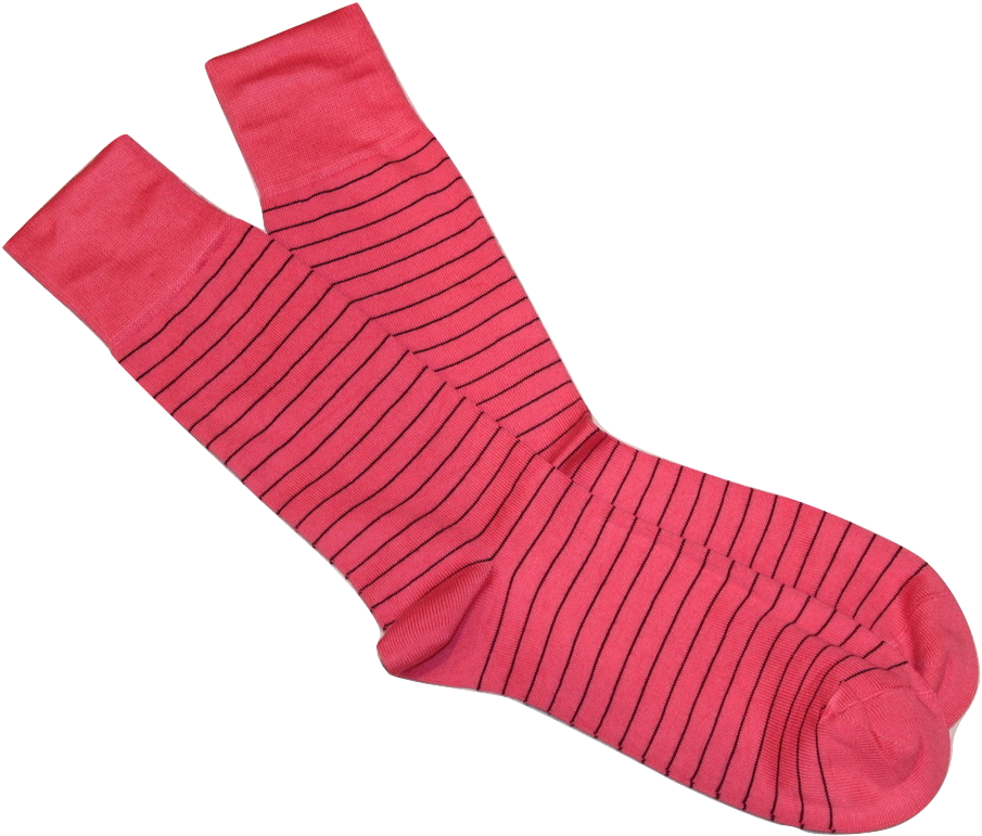 Pink And Black - Sock (994x846), Png Download