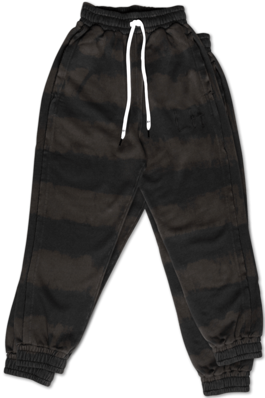 Bleach Striped Joggers - Pocket (533x800), Png Download