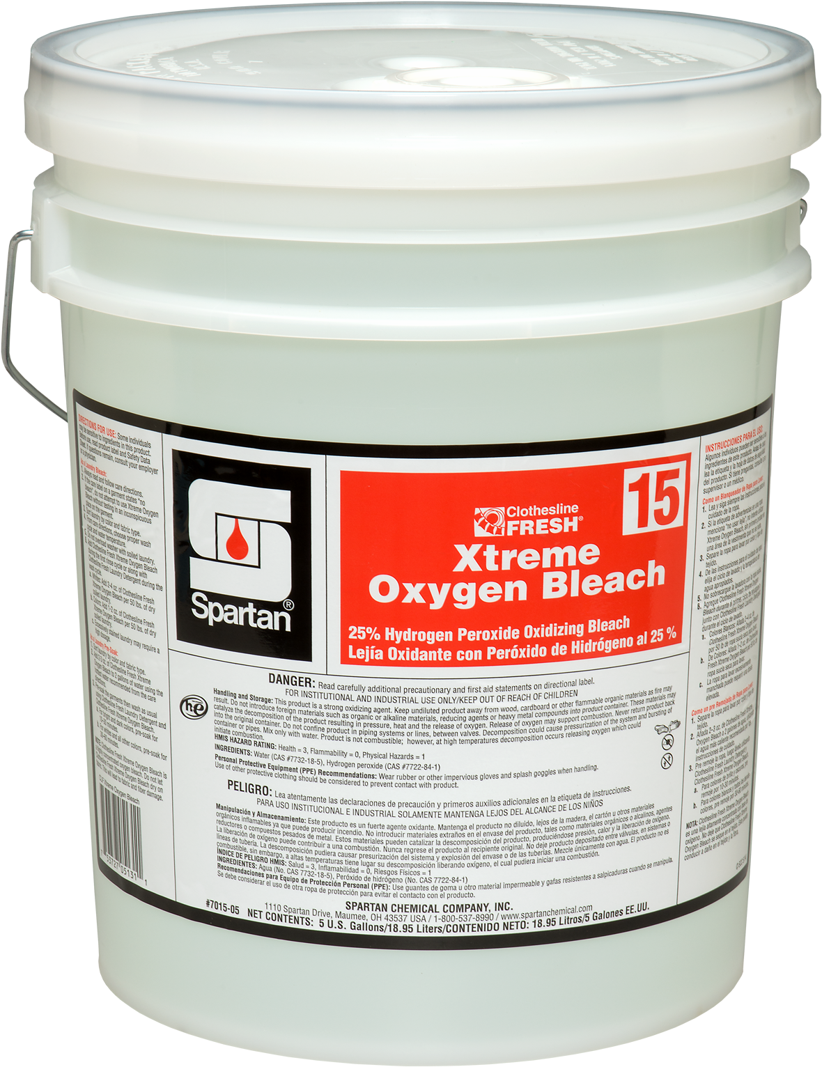 701505 Clf Xtreme Oxygen Bleach - Laundry Antichlor (1365x1911), Png Download