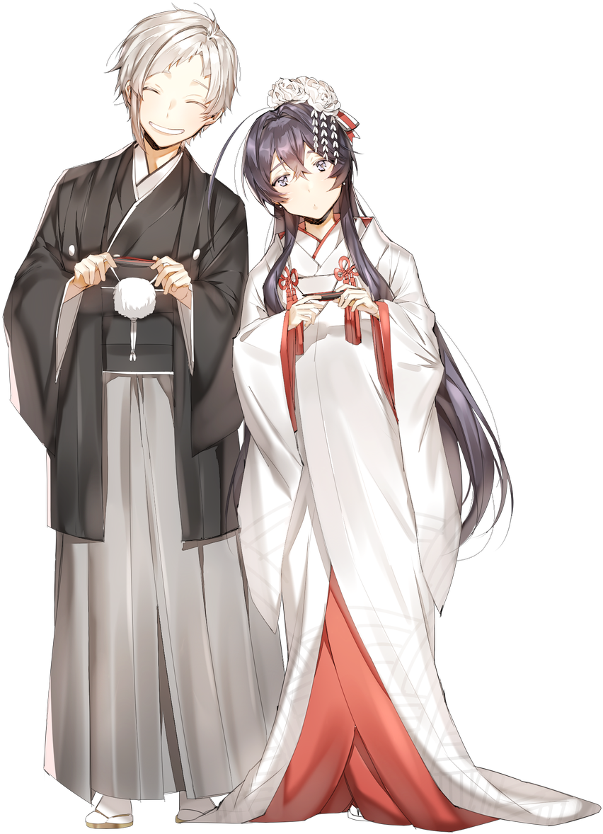 Image - Bungou Stray Dog Kyouka And Atsushi (920x1200), Png Download
