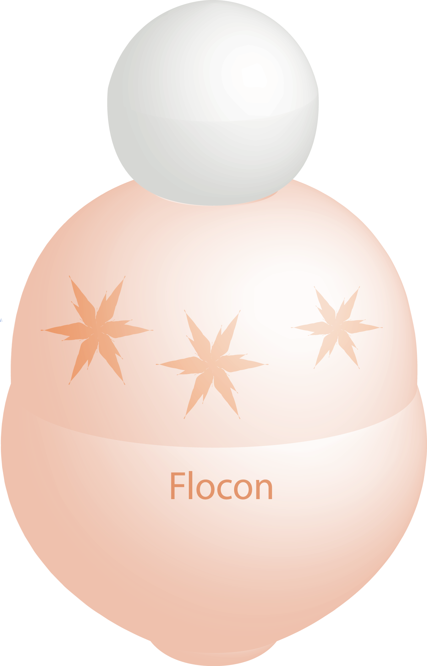 Flocon-orange - Circle (1359x2119), Png Download