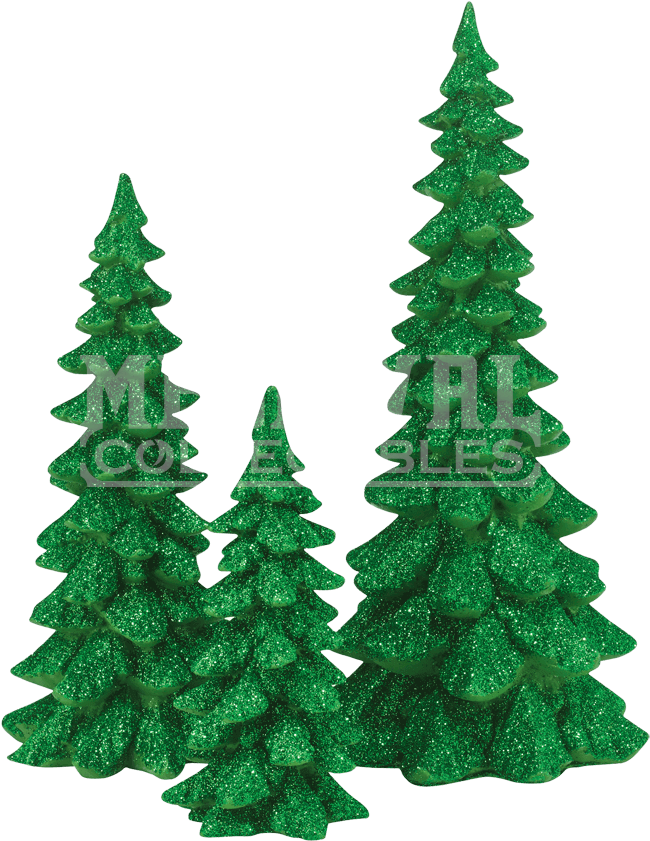 Green Holiday Trees - Holiday Trees (850x850), Png Download