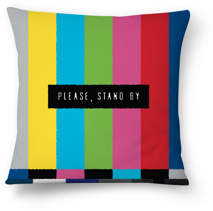 Almofada Stand By De Roberto Weigand Estúdiona - Cushion (800x800), Png Download