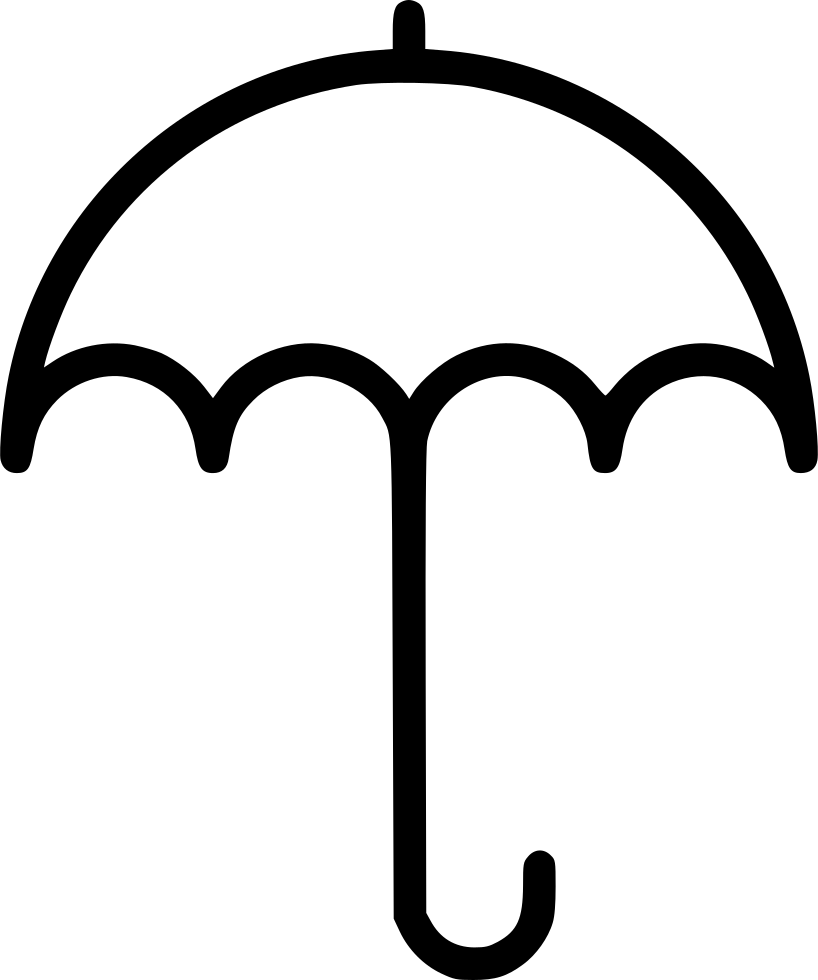 Png File - Зонт Иконка (818x980), Png Download