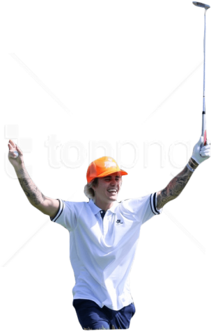 Free Png Justin Bieber Golfing Png Images Transparent - Bungee Jumping (850x567), Png Download