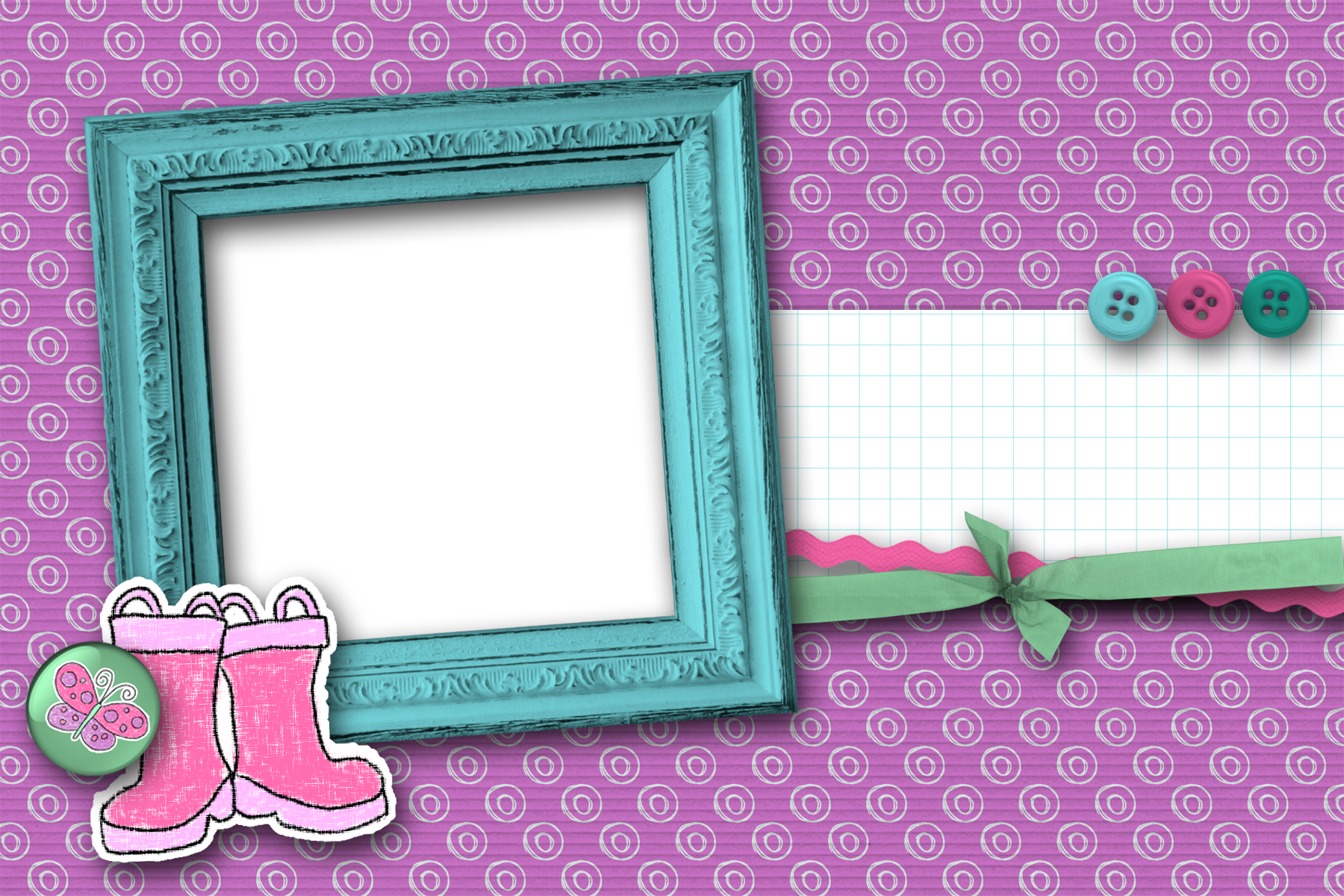 Click Here For The Png Freebie Version, - Baby Girl Headbands (1800x1200), Png Download