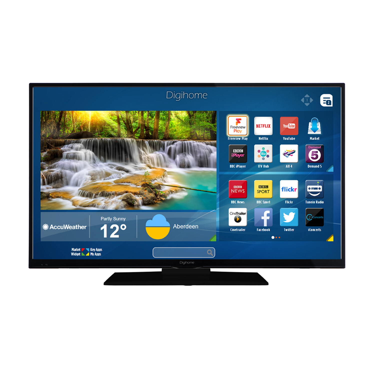 Digihome 43uhdhdr Black - Digihome 43 Inch Tv (1500x1500), Png Download