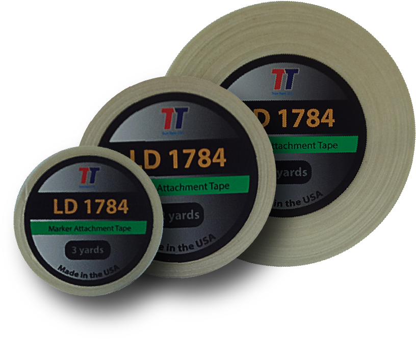 Ld 1784 Is An Easy To Use Light Duty Double-sided Adhesive - Label (895x726), Png Download