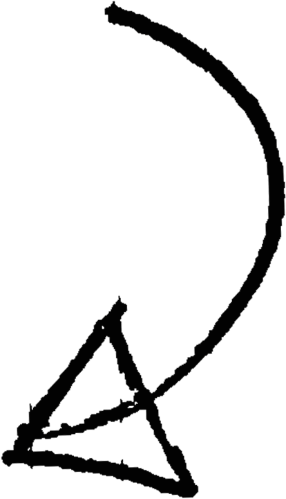 Right Arrow - Drawing (704x912), Png Download