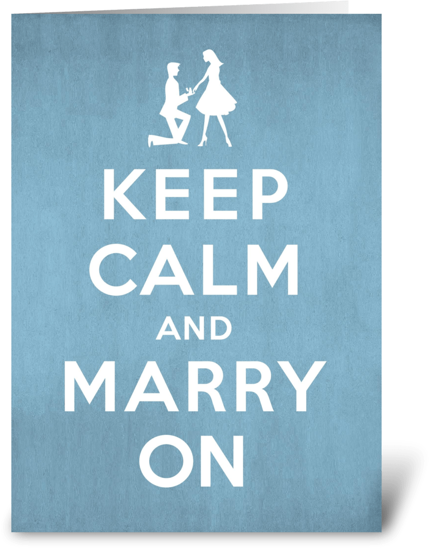Keep Calm And Marry On Engagement - Keep Calm And Carry (1050x1188), Png Download