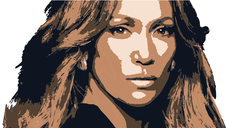 Jennifer Lopez - Illustration (795x430), Png Download