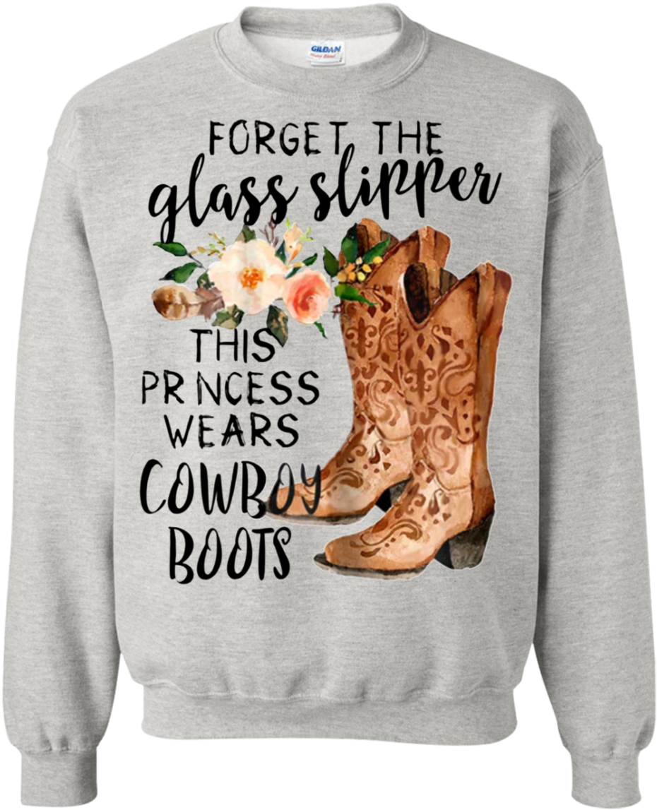 Forget The Glass Slipper This Princess Wears Cowboy - Ugly Christmas Sweater Toyota (1155x1155), Png Download