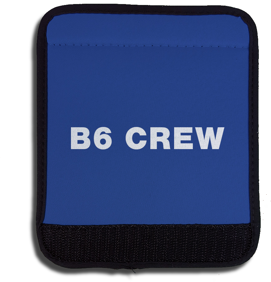 Jetblue B6 Blue Crew Handle Wrap - Backstage Passes (1000x1000), Png Download