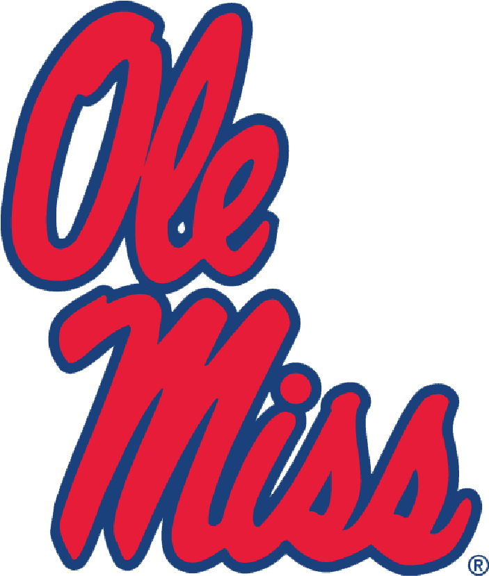 University Of Mississippi Daytripper University Graphic - U Of Mississippi Logo (833x833), Png Download