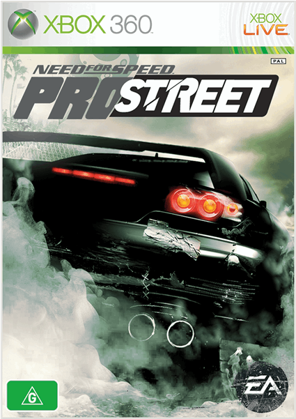 Need For Speed - Need For Speed Prostreet Ps3 Cover (600x600), Png Download