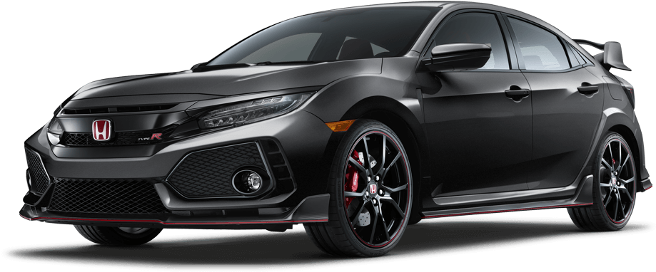 2018 Honda Civic Type R Front Angle - 2018 Honda Civic 4 Door (1800x500), Png Download