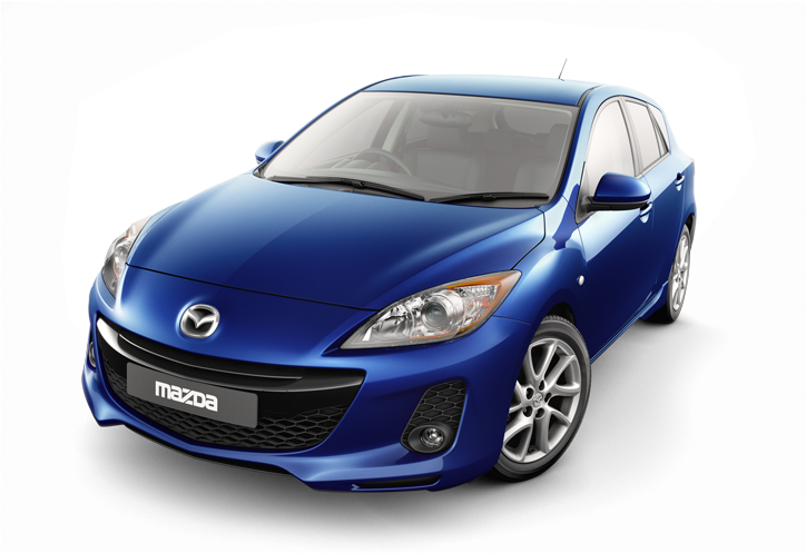 Download - Mazda 3 2012 Azul Indigo (960x540), Png Download