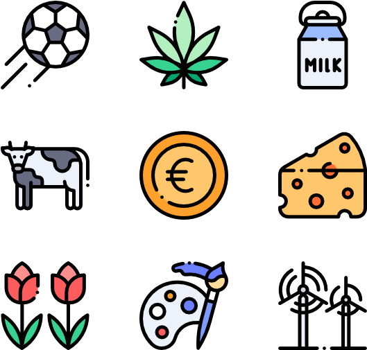 Holland - Netherlands Icon (600x564), Png Download