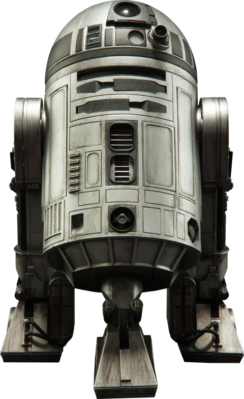 Sideshow Collectibles R2-d2 Unpainted Prototype Sixth - R2 D2 Unpainted Prototype (480x783), Png Download