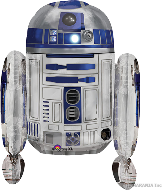 スターウォーズ R2d2 - Balloons Star War (800x800), Png Download