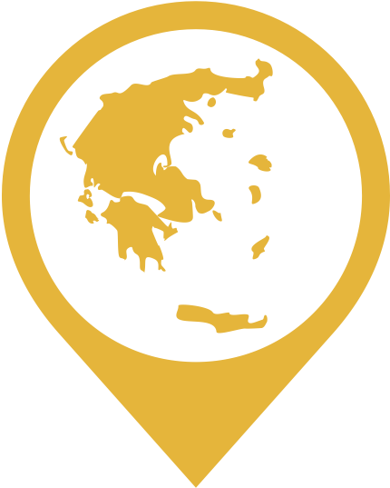 Ambassador Impact - Greece Map (601x601), Png Download